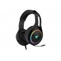 Havit GAMENOTE HV-H2232D E-SPORTS Kabling Sort Headset Kuulokkeet Langallinen Pääpanta Pelaaminen Havit GAMENOTE HV-H2232D E-SPORTS Kabling Sort Headset Kuulokkeet Langallinen Pääpanta Pelaaminen