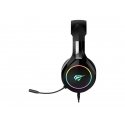 Havit GAMENOTE HV-H2232D E-SPORTS Kabling Sort Headset Ausinės Vielinis Su lankeliu Žaidimams Havit GAMENOTE HV-H2232D E-SPORTS Kabling Sort Headset Ausinės Vielinis Su lankeliu Žaidimams