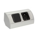 Orno LED furniture fittings set with switch and 1x2P + Z socket Orno LED furniture fittings set with switch and 1x2P + Z socket