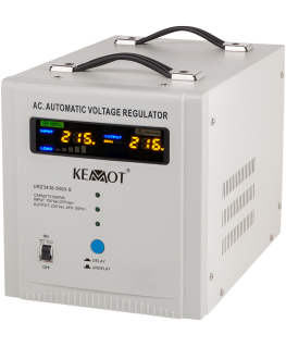 KEMOT SER-5000-S automatic voltage stabilizer, 8% accuracy