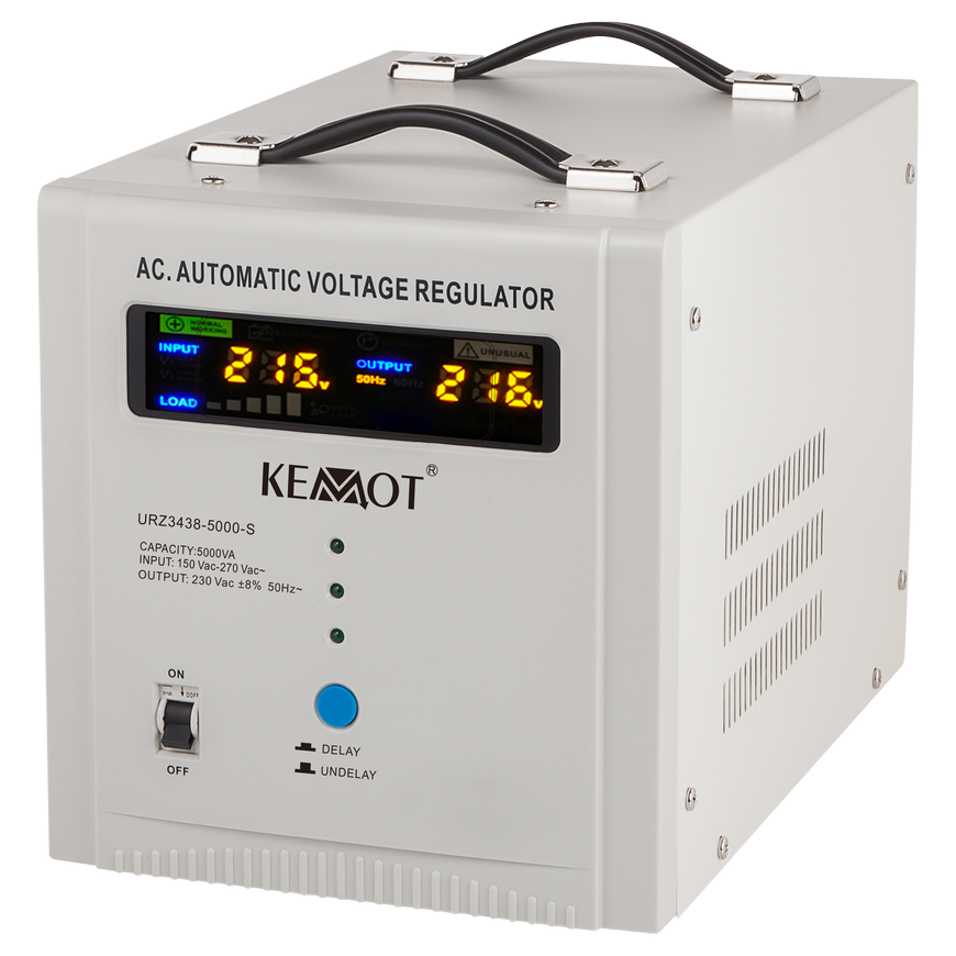 KEMOT SER-5000-S automatic voltage stabilizer, 8%