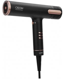 Osom Professional Hair dryer LUXE OSOMPF08BL, 1500 W, black