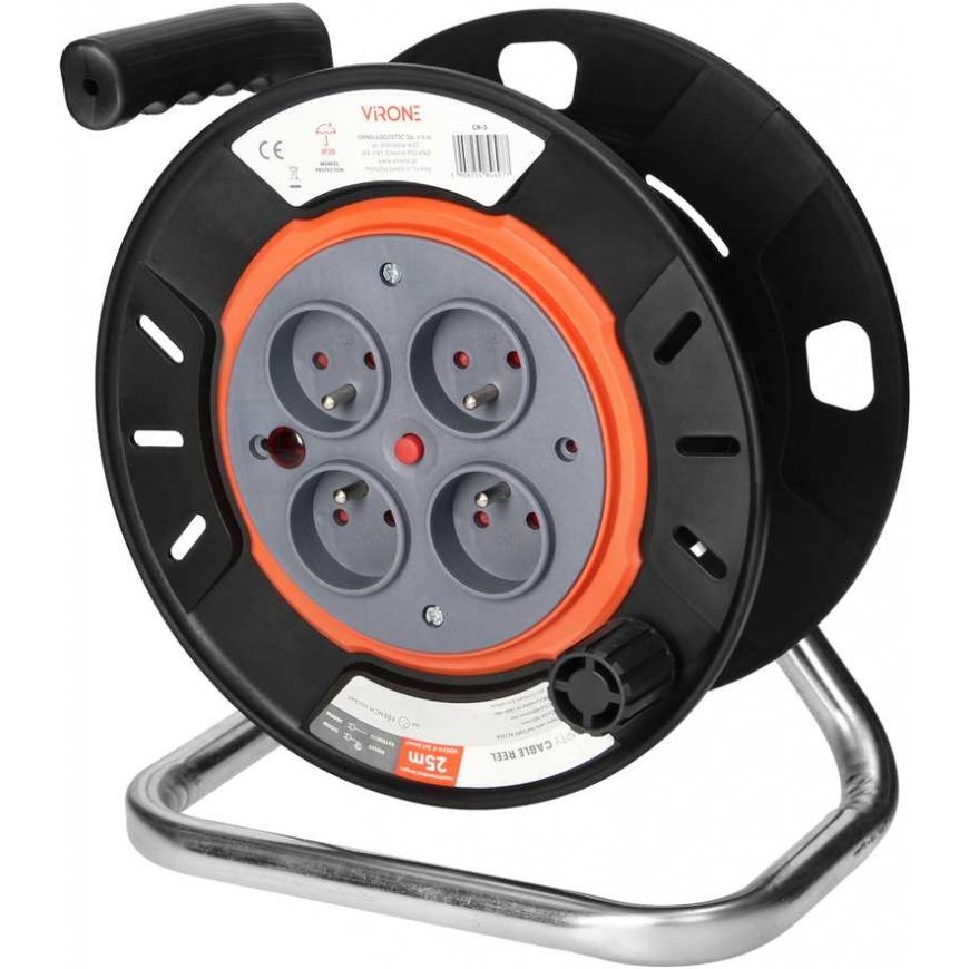 Orno Ring IP20 4x2P+Z 16A 230V, H05RR-F 3x1.5mm2, 25m – 2