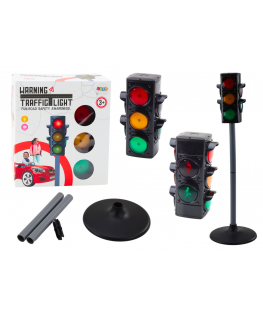 Lean Toys Šviesoforas mokomajam žaidimo šviesos garsui