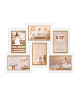 ZEP Ayas 6Q Picture frame set White