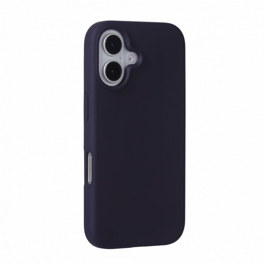 Apple iPhone 16 Premium Magsafe Soft Touch Silicone Case Deep Purple