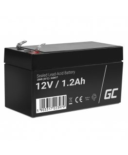 Green Cell AGM17 UPS akumuliatorius Rūgštinis akumuliatorius (VRLA) 12 V 1,2 Ah