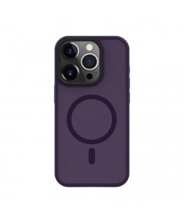 Apple iPhone 14 Pro Max Hybrid Case With Magnetic PC+TPU Deep Purple