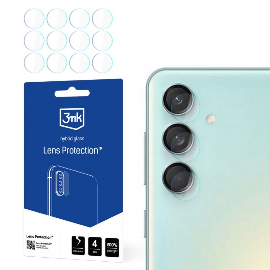 3mk Lens Protection hybrid camera glass for Samsung Galaxy M55