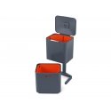 Joseph Joseph Totem Max 60 L 2 siets/ sieti Grafīts, Oranžs Joseph Joseph Totem Max 60 L 2 siets/ sieti Grafīts, Oranžs