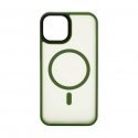 Apple iPhone 13 Hybrid Case With Magnetic PC+TPU Green Apple iPhone 13 Hybrid Case With Magnetic PC+TPU Green