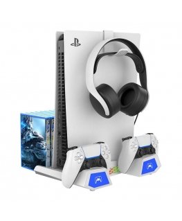 Multifunctional Stand iPega PG-P5S023 for PS5/PS5 Slim Black
