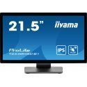 iiyama ProLite T2238MSC-B1 monitori 54,6 cm (21.5") 1920 x 1080 pikseļi Full HD LED Skārienjūtīgais 