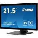 iiyama ProLite T2238MSC-B1 PC lamekuvar 54,6 cm (21.5") 1920 x 1080 pikslit Full HD LED Puutetundlik iiyama ProLite T2238MSC-B1 PC lamekuvar 54,6 cm (21.5") 1920 x 1080 pikslit Full HD LED Puutetundlik