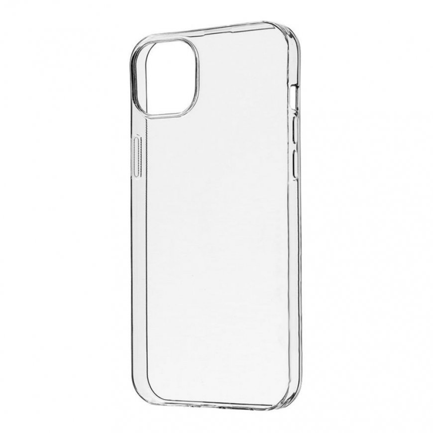 Apple iPhone 14 Clear Silicone Case 1.5mm TPU Transparent