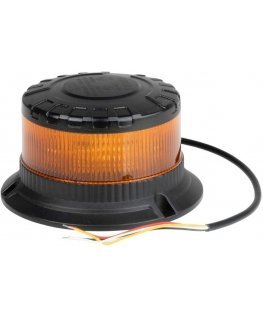 Flashing warning light rooster led w28b 12v 24v amio-04106