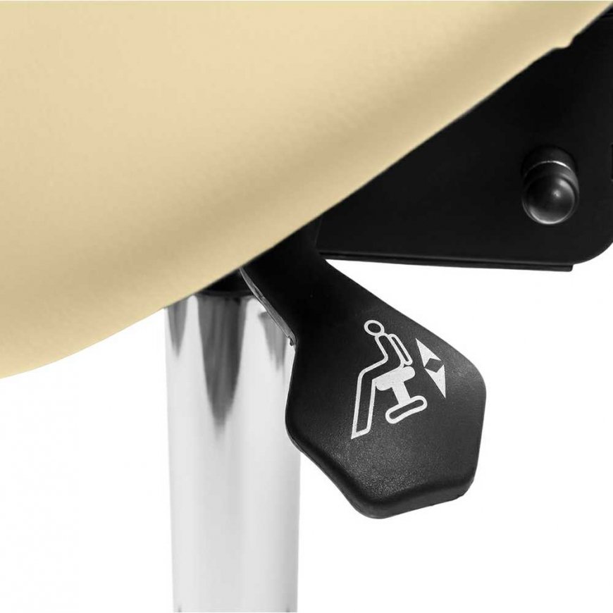 Spacetronik Ergonomic adjustable stool SELLA beige – 2