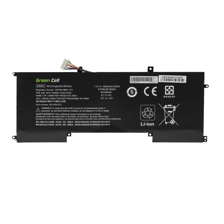 Green Cell HP182 sülearvuti varuosa Patarei – 4