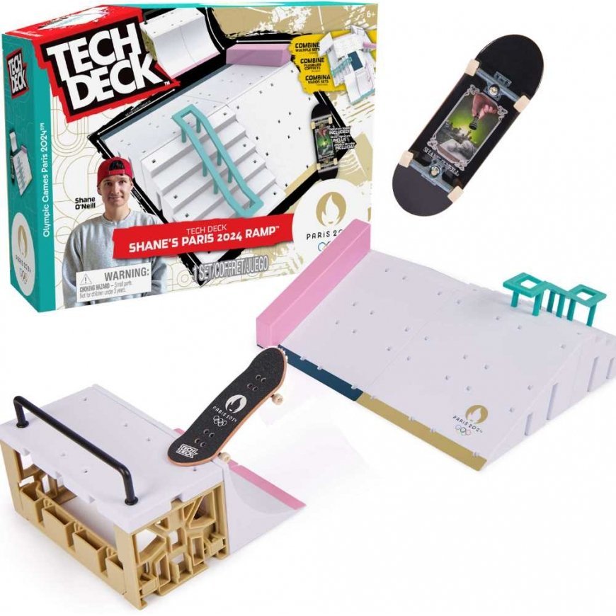 Ramp Tech Deck set fingerboard Rampa