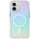 Dėklas UNIQ etui Coehl Linear iPhone 16 6.1" Magnetic Charging opal/iridescent Dėklas UNIQ etui Coehl Linear iPhone 16 6.1" Magnetic Charging opal/iridescent