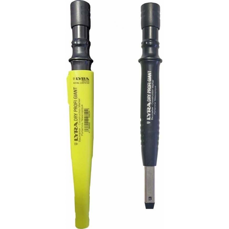 Statybinis žymeklis, grafito užpildas, 4,8/2mm 2h lyra-dryprofi giant – 2