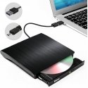 Ultra Slim Portable DVD-Writer | GP57EB40 | Interface USB 2.0 | DVD±R/RW | CD read speed 24 x | CD write speed 24 x | Black | DA Ultra Slim Portable DVD-Writer | GP57EB40 | Interface USB 2.0 | DVD±R/RW | CD read speed 24 x | CD write speed 24 x | Black | DA