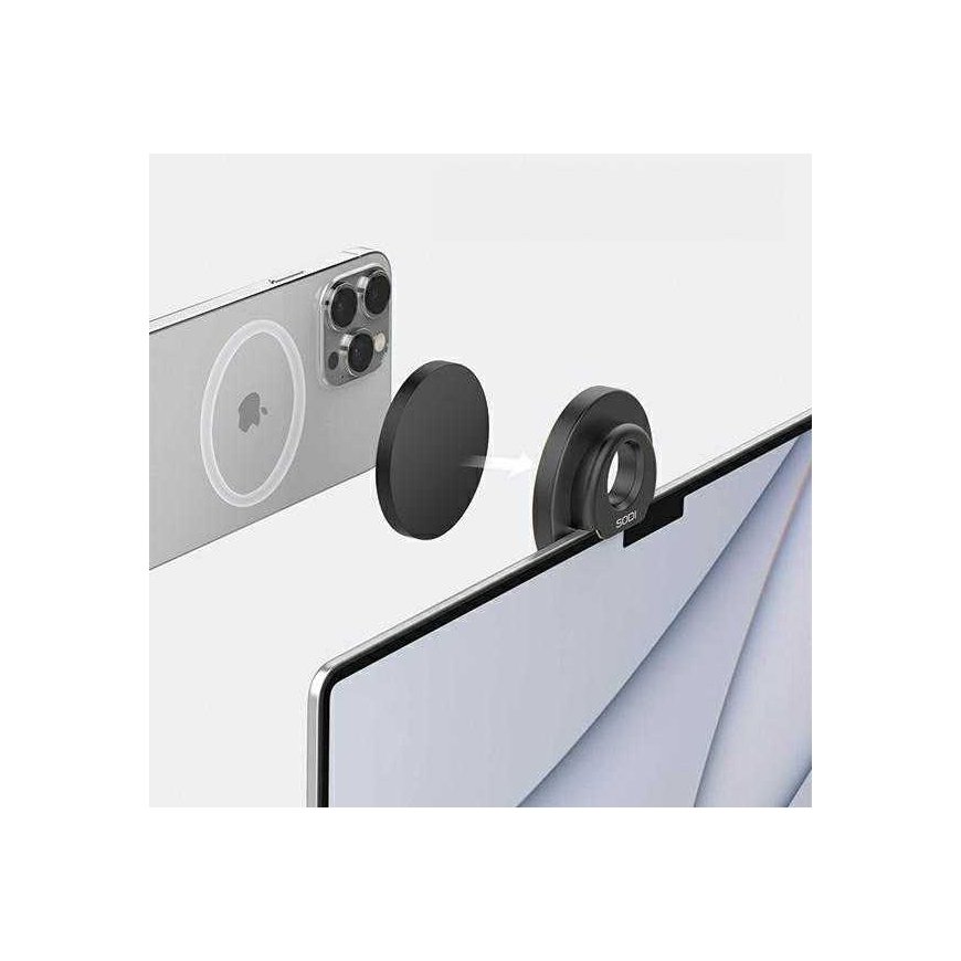 Beline SODI Wielofunkcyjny uchwyt indukcyjny 3w1 do iMaca BM-330 juoda/juodas MagSafe – 4