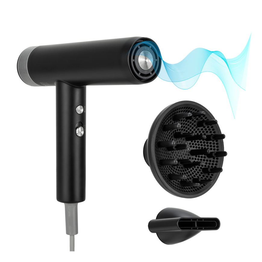 Hair dryer with ionization Humanas AirTouch HD-AT03 (Black) – 5