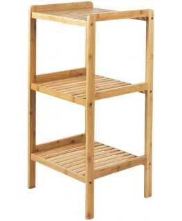 GreenBlue bamboo bathroom cabinet, 370x330x780mm, 3 shelves, GB321