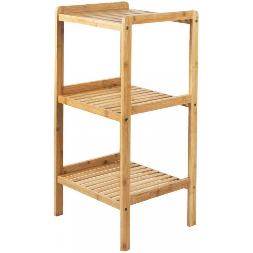GreenBlue bamboo bathroom cabinet, 370x330x780mm, 3