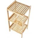 GreenBlue bamboo bathroom cabinet, 370x330x780mm, 3 shelves, GB321