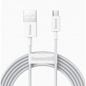 Baseus Superior USB кабель USB 2.0 2 m USB A Micro-USB A Белый
