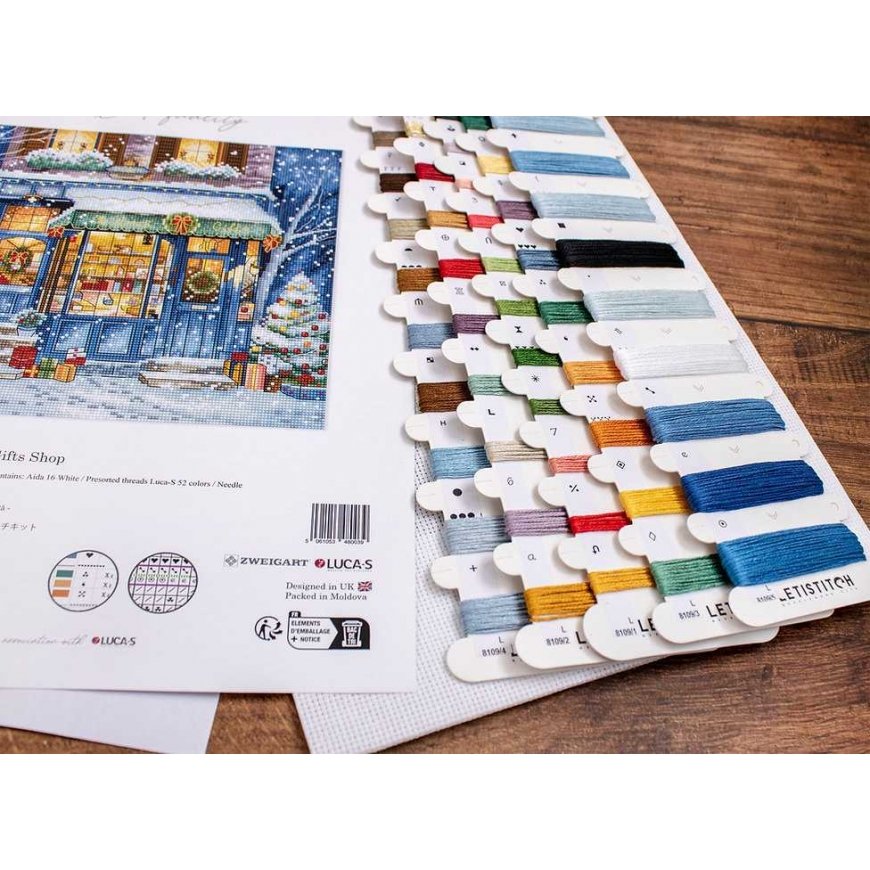 Letistitch Embroidery kit 21x21cm SLETIL8109 – 5