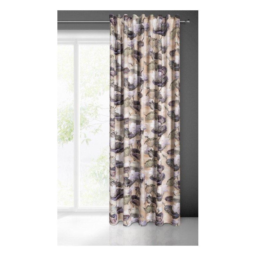 Euro curtains ZAS/LOTOS/BEIGE+ZI 140X270 T/WID – 3
