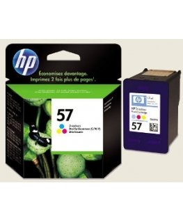 Hewlett Packard (HP) HP No.57 (C6657AE), trispalvė kasetė rašaliniams spausdintuvams, 500 psl. (SPEC)