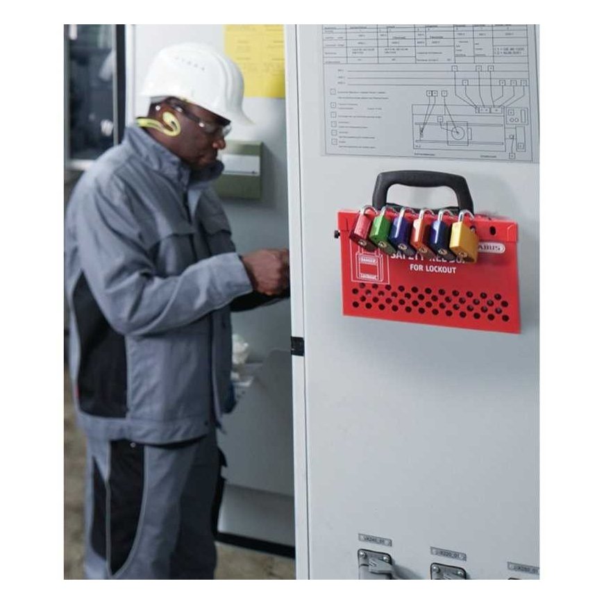 Multi-functional group blocking safety box ABUS B835 – 2
