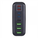 Wall charger Blitzwolf BW-S26 250W (black) Wall charger Blitzwolf BW-S26 250W (black)