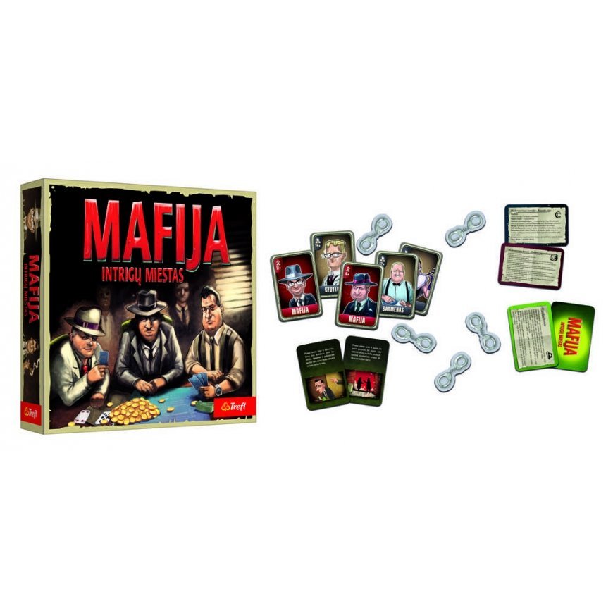 The game "Mafia: City of Intrigues", TREFL, LT – 4