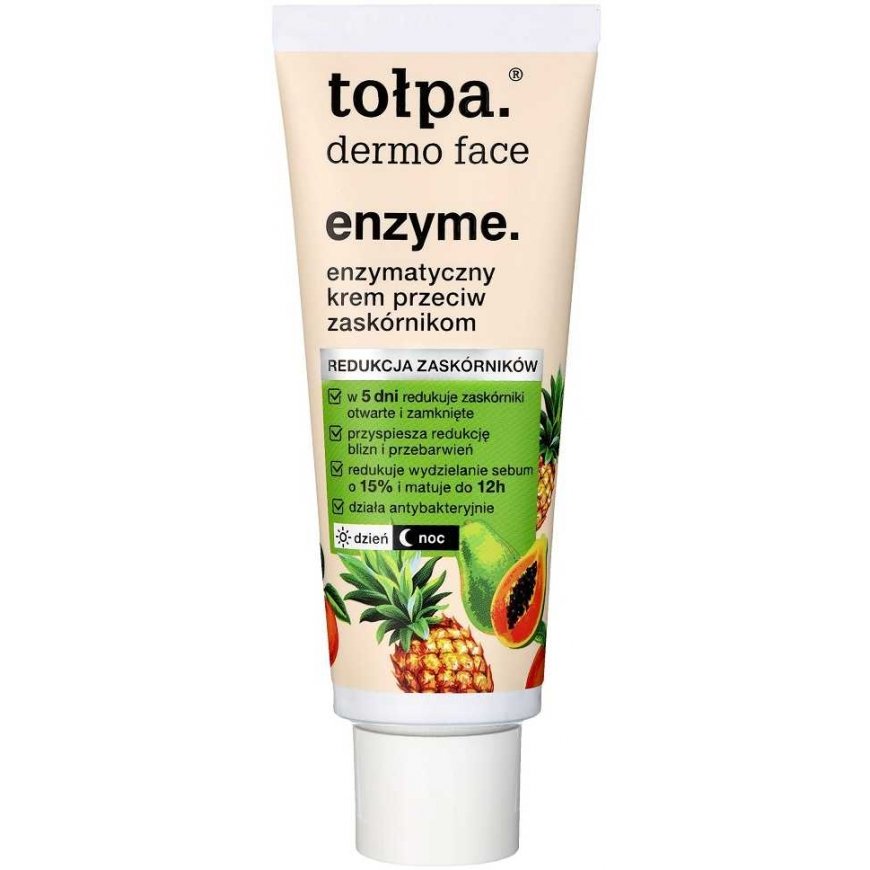 TOŁPA Dermo Face Enzyme Enzymatic blackhead cream for day and night 40 ml – 2