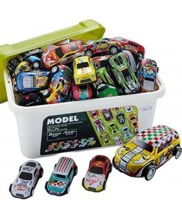 Whoopie Racing car model set, 50 pcs. in the box + Map
