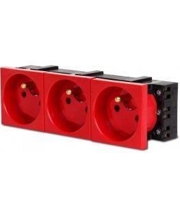 Javel 3M triple electric socket + lock