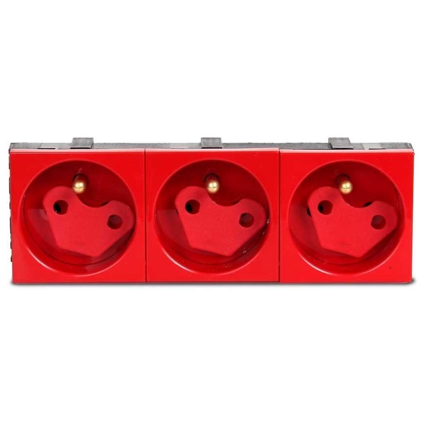 Javel 3M triple electric socket + lock – 2
