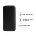 Xiaomi Redmi 10000 mAh Melns Xiaomi Redmi 10000 mAh Melns
