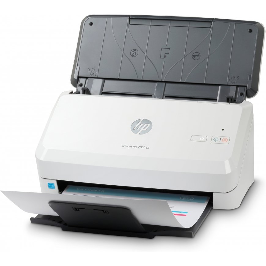 HP Scanjet Pro 2000 s2 Sheet-feed Scanner Sheet-fed skaitytuvas 600 x 600 DPI A4 Juoda, Balta – 2