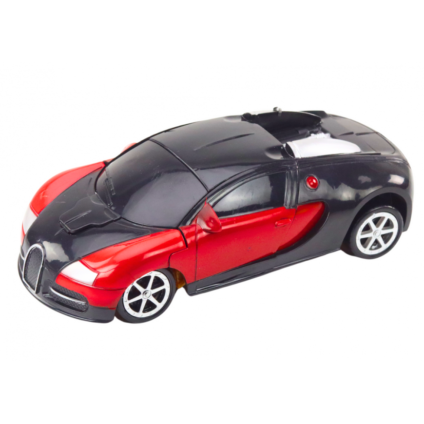 Lean Toys Robot Auto 2in1 Transformation Accessories Weapon Red – 3
