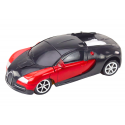 Lean Toys Robot Auto 2in1 transformacijos priedai ginklas raudonas