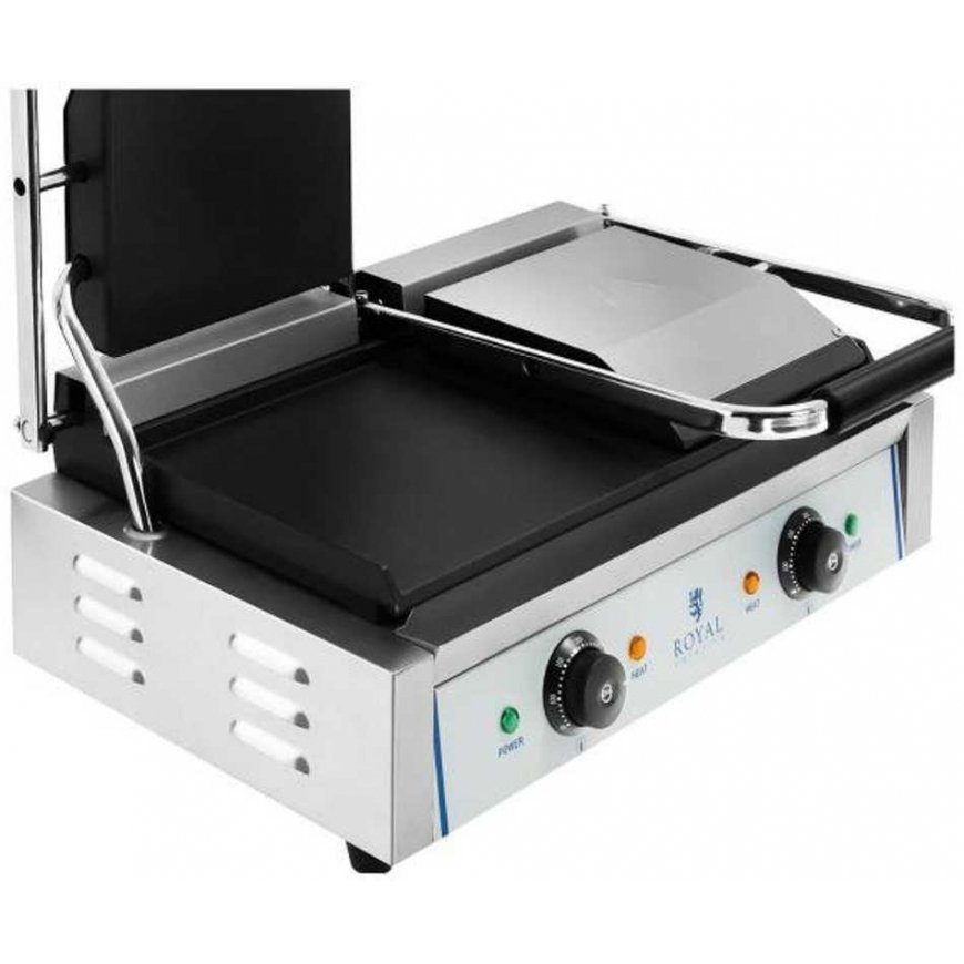 Contact double-sided double-sided smooth contact grill 3600W 230V Royal Catering – 4