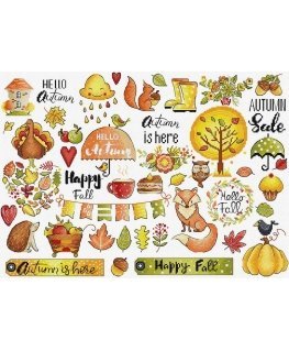Letistitch Siuvinejimo rinkinys 38x27cm SLETIL8221