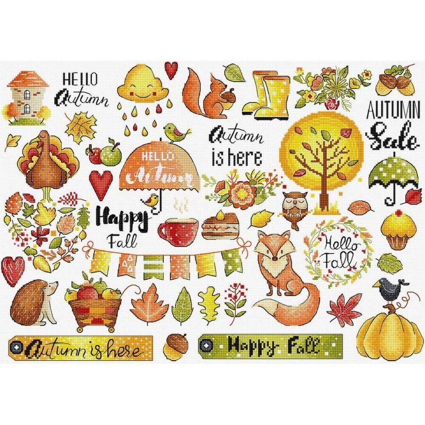 Letistitch Embroidery kit 38x27cm SLETIL8221