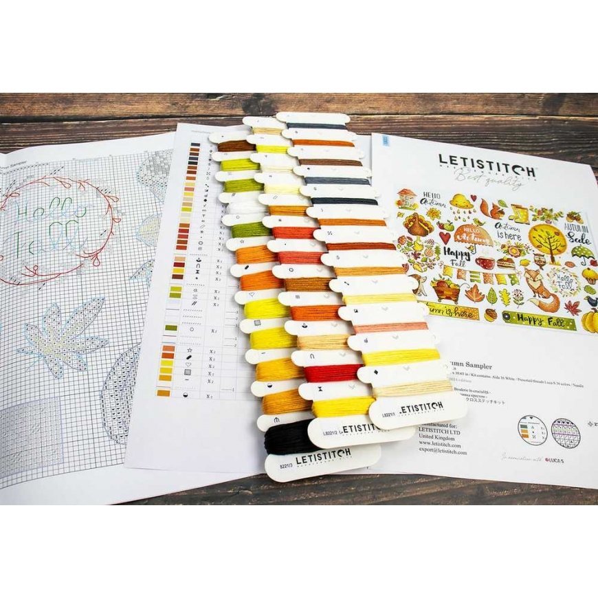 Letistitch Embroidery kit 38x27cm SLETIL8221 – 2